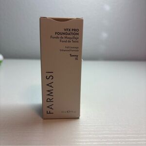 Farmasi VFX Pro Foundation Full Coverage Tawny 16- 30ml NIB.
